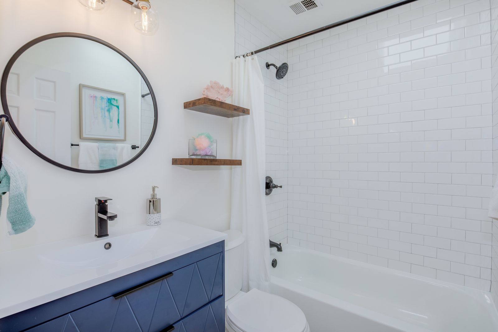 Bathroom at 119 15th Street NE