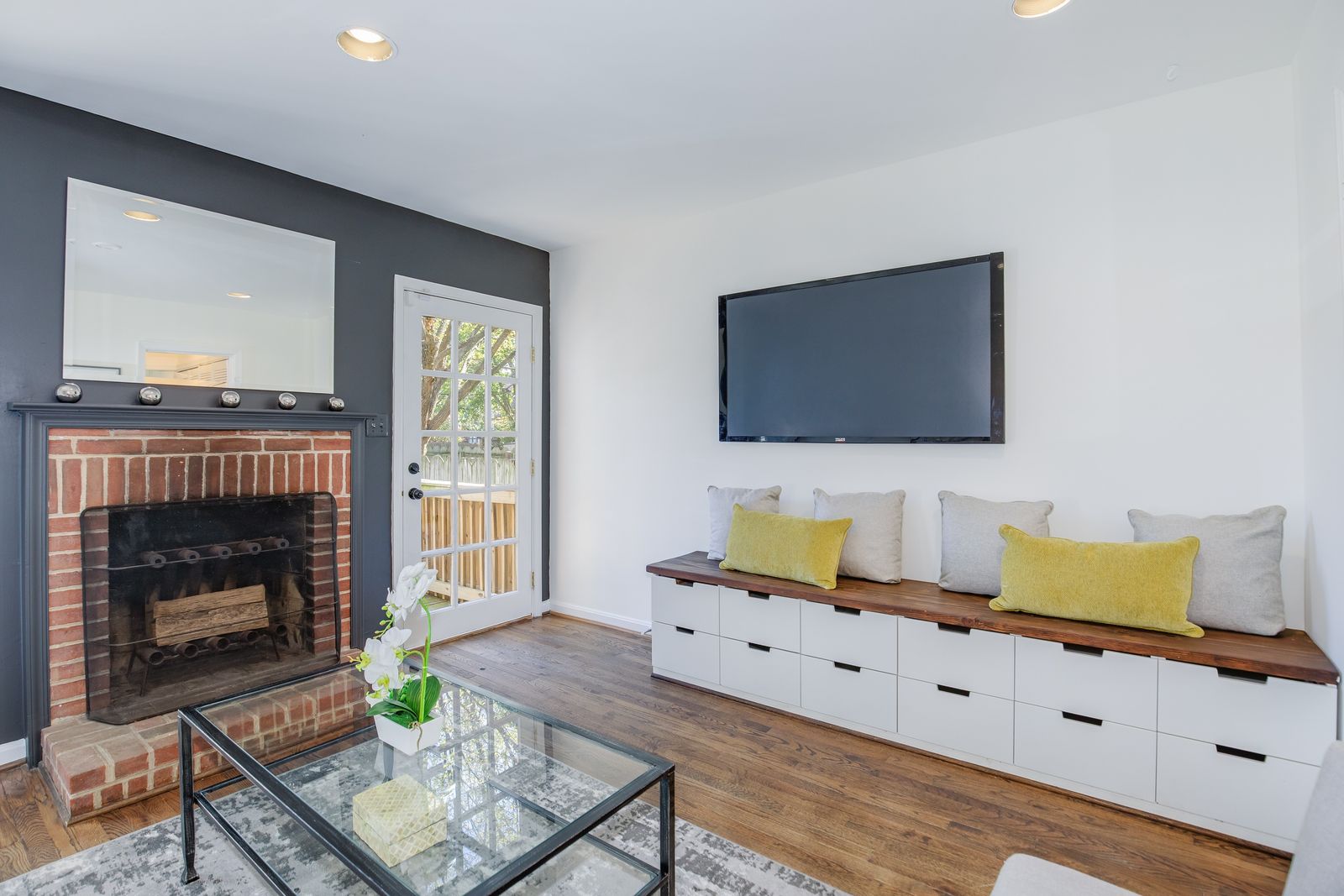 Living Room at 119 15th Street NE