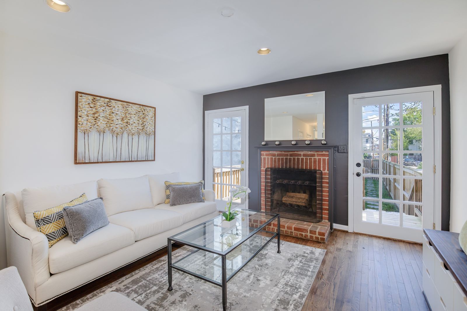 Living Room at 119 15th Street NE