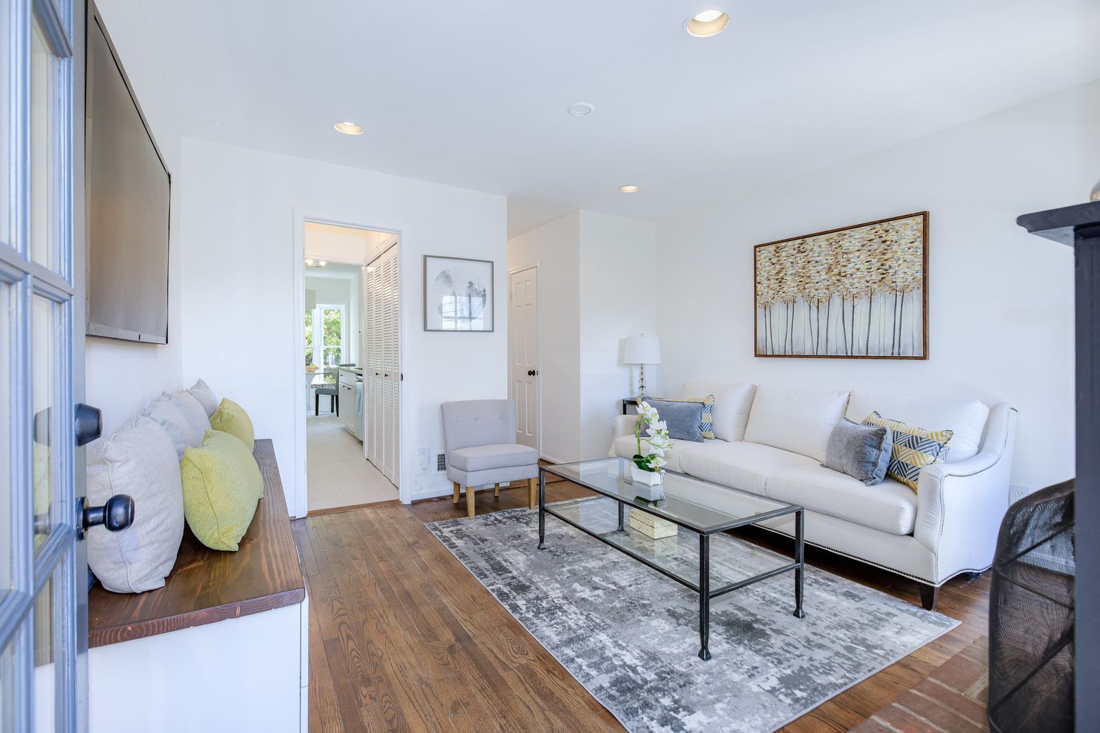 Living Room at 119 15th Street NE