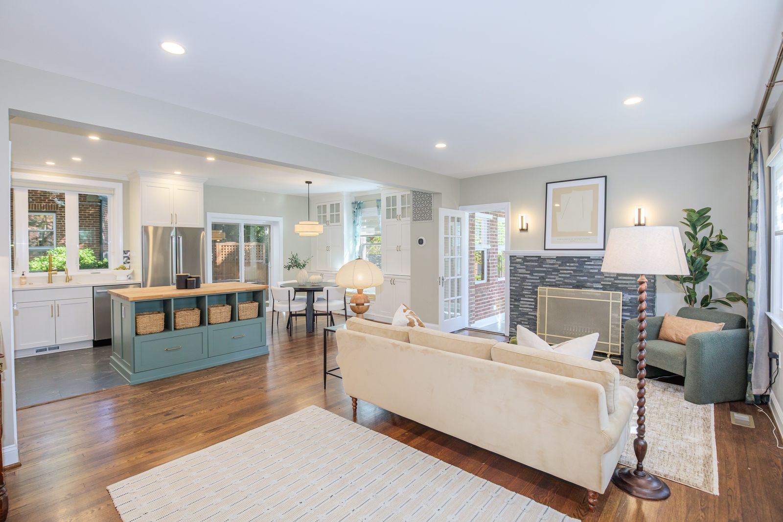 Living Room at 737 Whittier St NW