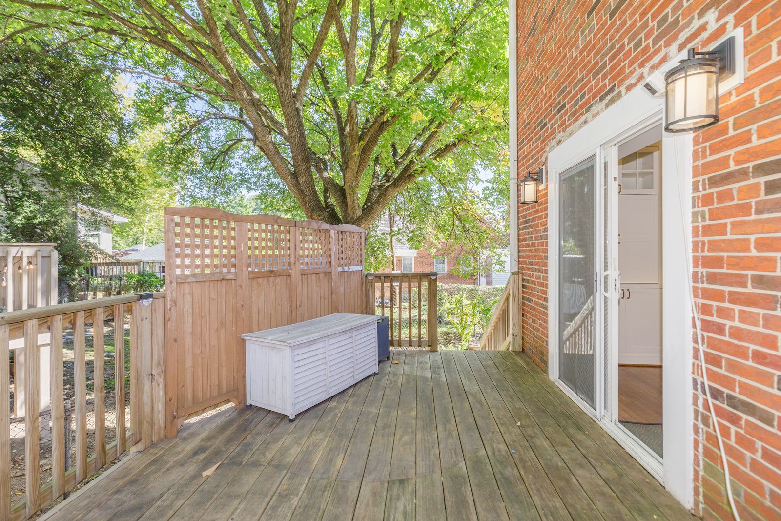 Balcony Patio at 737 Whittier St NW