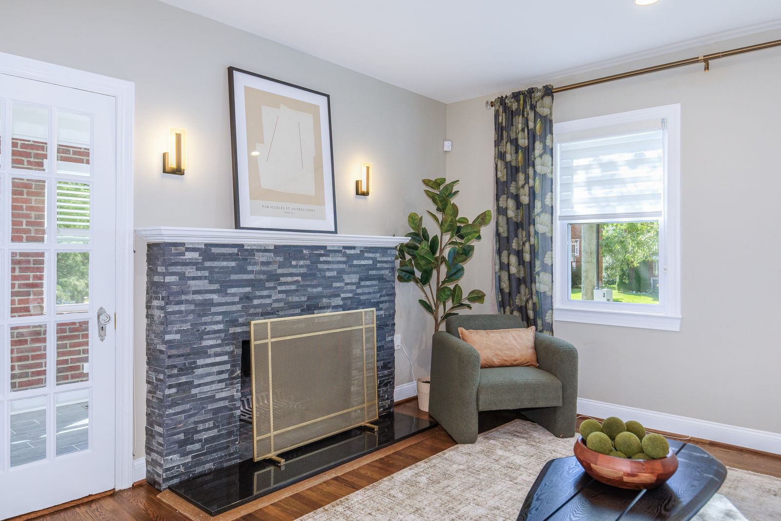 Living Room at 737 Whittier St NW