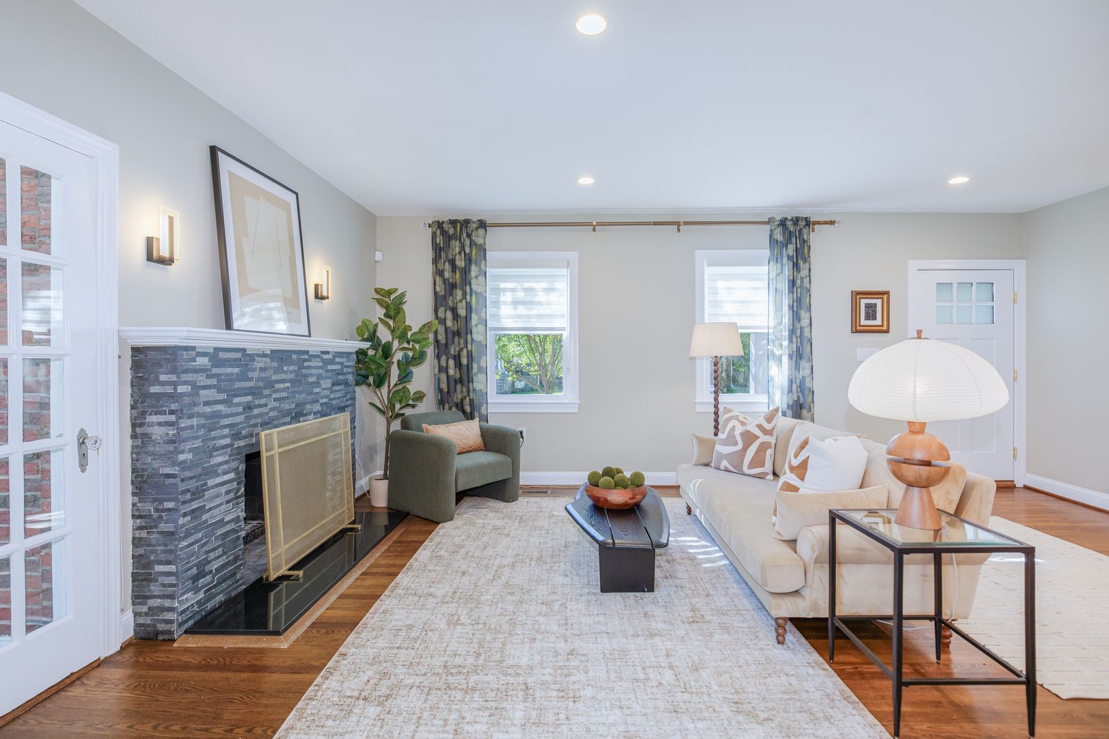 Living Room at 737 Whittier St NW