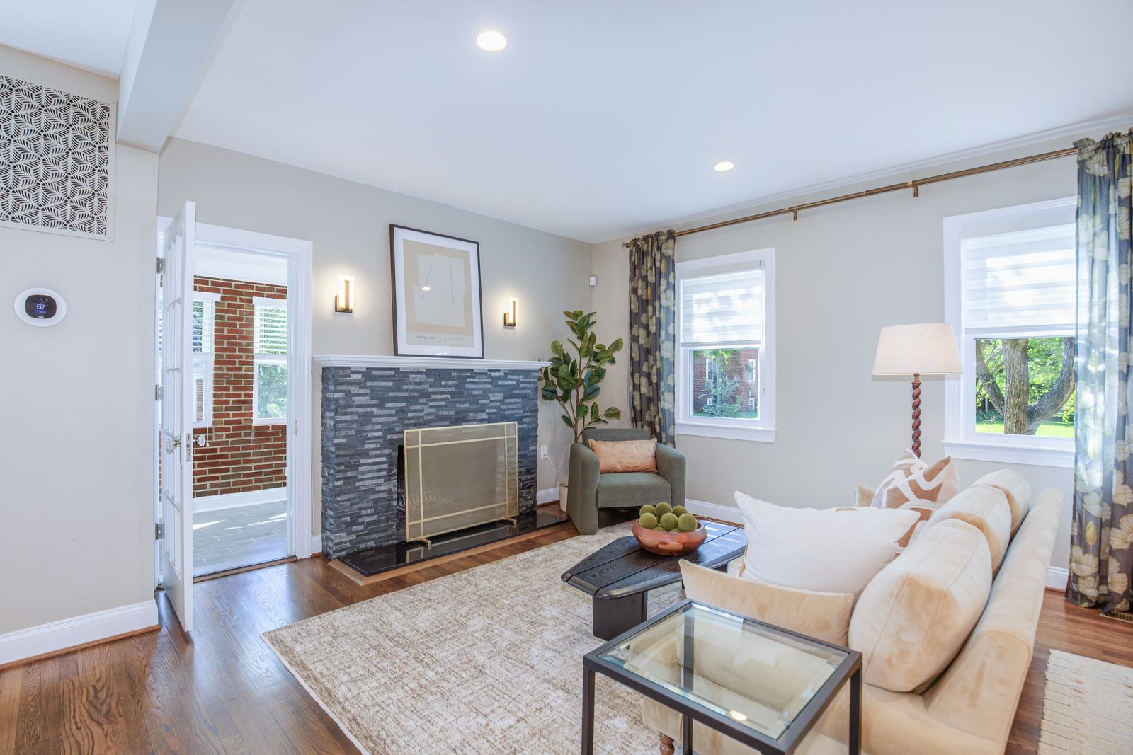 Living Room at 737 Whittier St NW